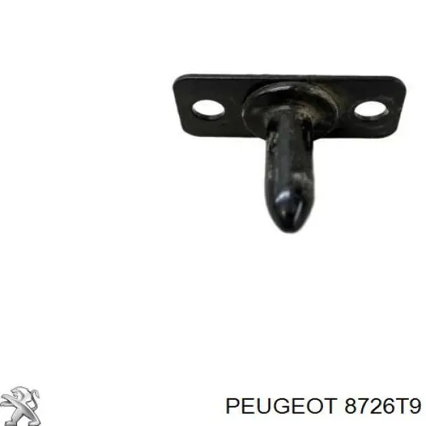 Cerradura de puerta lateral corrediza derecha 8726T9 Peugeot/Citroen