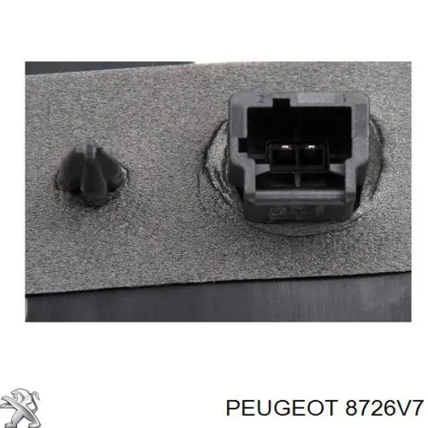 8726V7 Peugeot/Citroen tirador de puerta de maletero exterior