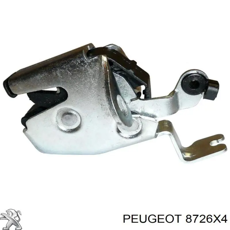 8726X4 Peugeot/Citroen cerradura de puerta de batientes, trasera izquierda superior