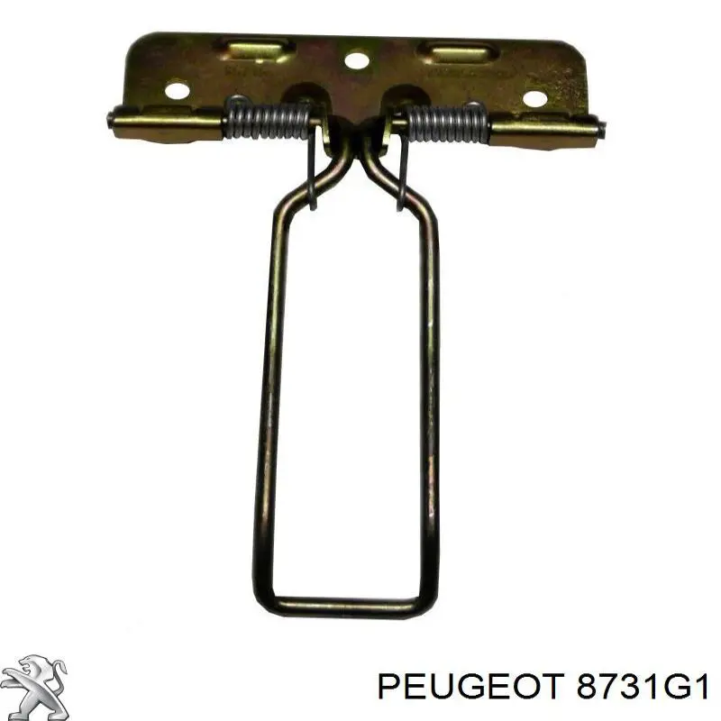 Asegurador puerta de maletero (furgoneta) Peugeot/Citroen 8731G1