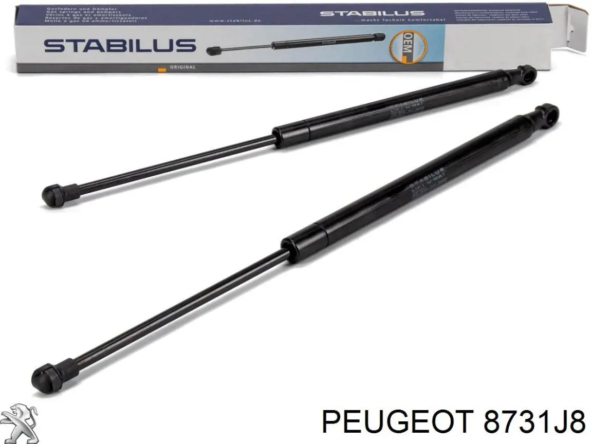 Amortiguador de maletero Citroen C4 1 LC