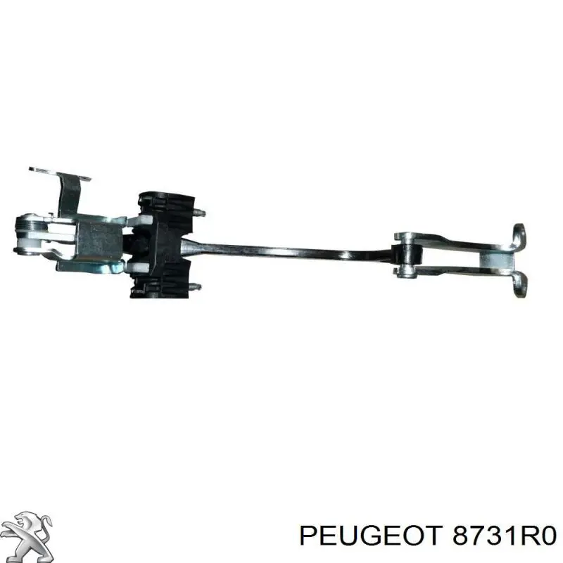 Asegurador puerta trasera derecha Peugeot/Citroen 8731R0