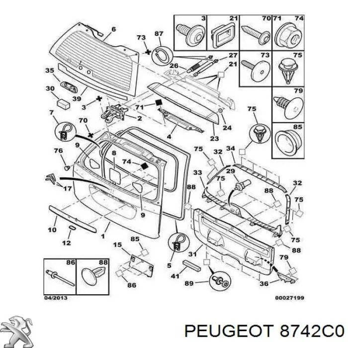 8742C0 Peugeot/Citroen