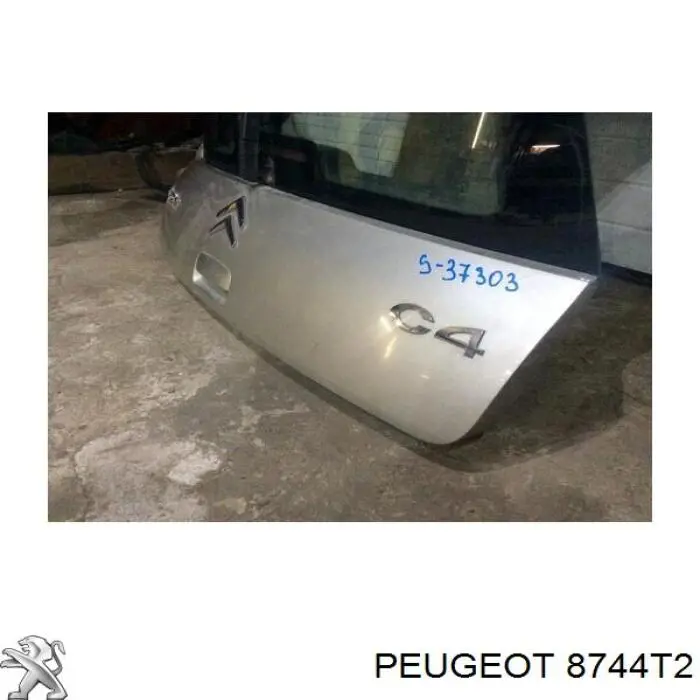 Comprar 8744T2 Peugeot/Citroen Cristal de puerta trasera izquierda
