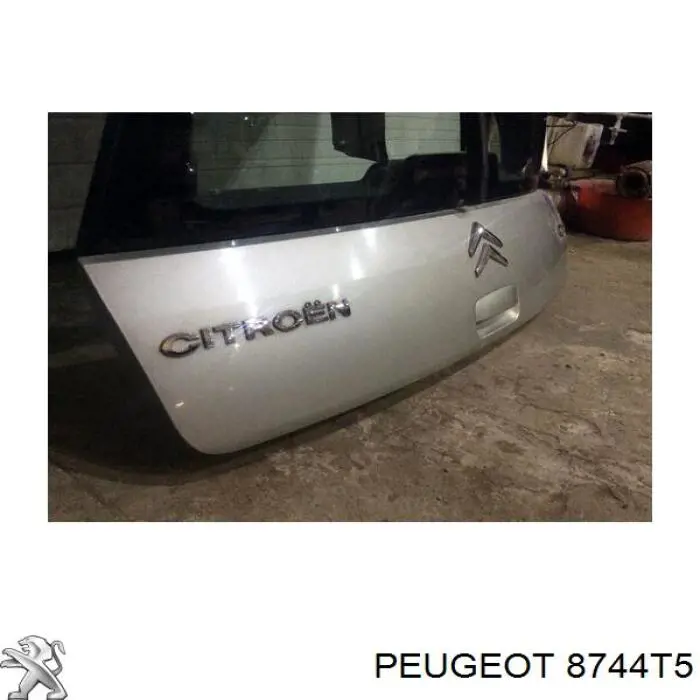 Cristal de la puerta trasera Peugeot/Citroen 8744T5 precio, desde 300,35 EUR