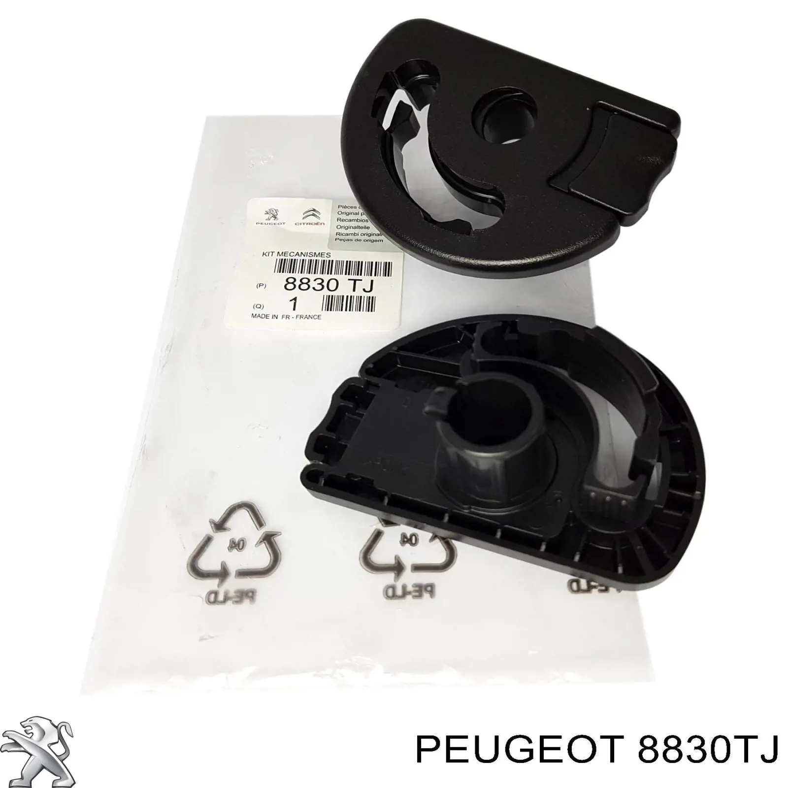 Pestillo del reposabrazos Peugeot/Citroen 00008830TJ precio, desde 18,36 EUR