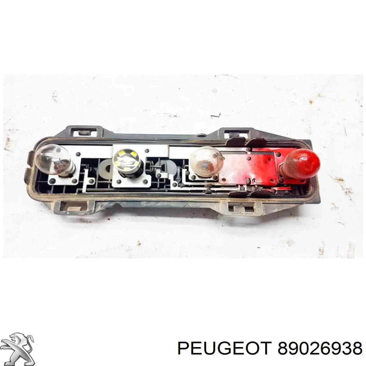Placa de contacto de luz trasera 89026938 Peugeot/Citroen