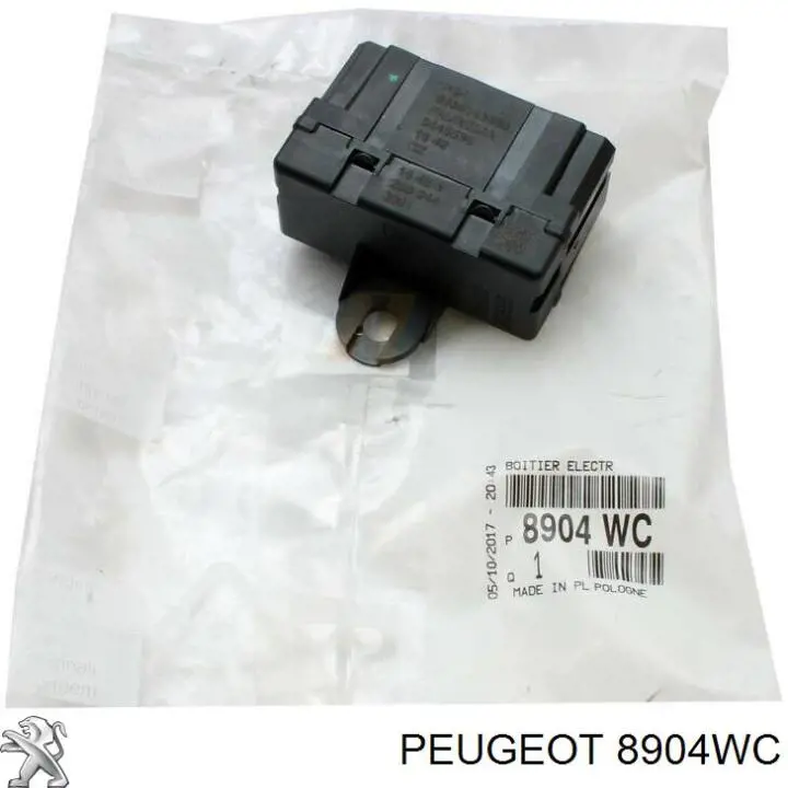 Comprar 8904WC Peugeot/Citroen Relé de calefacción de asiento