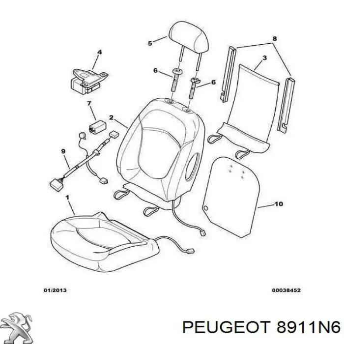 Comprar 8911N6 Peugeot/Citroen 