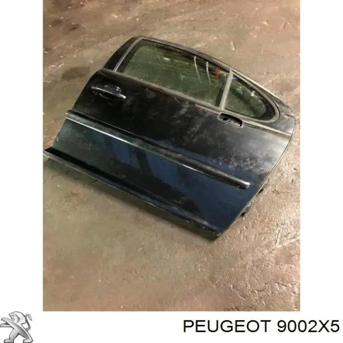 Puerta de coche, delantera, izquierda para Peugeot 207 (WA, WC)