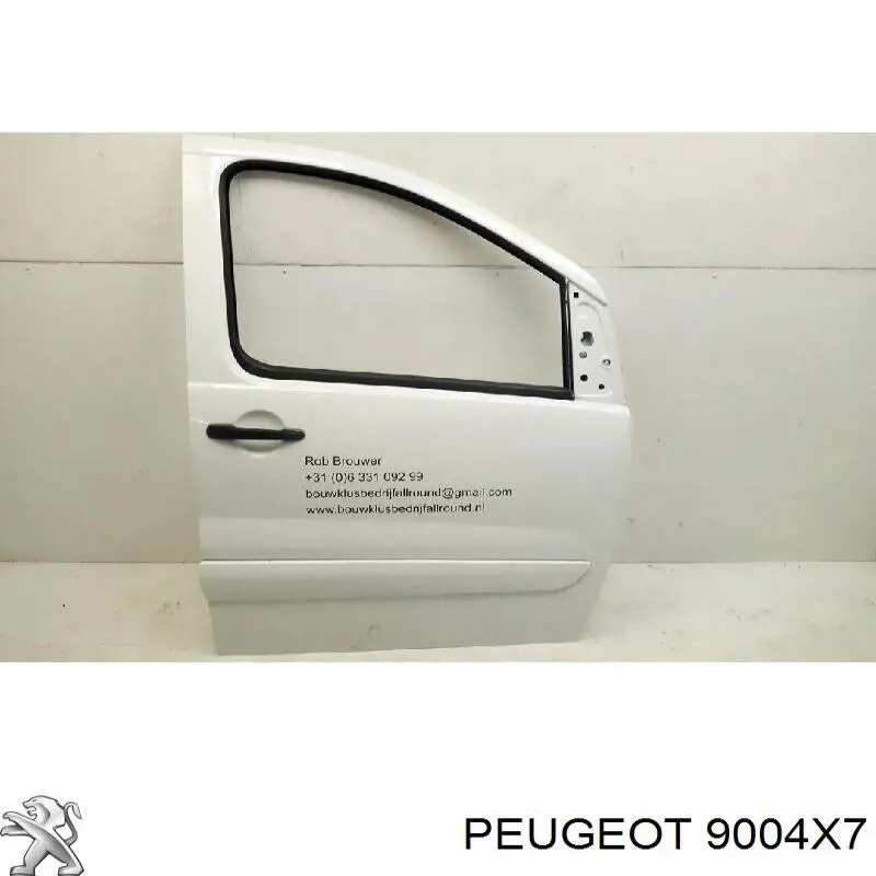 9004X7 Peugeot/Citroen puerta delantera derecha