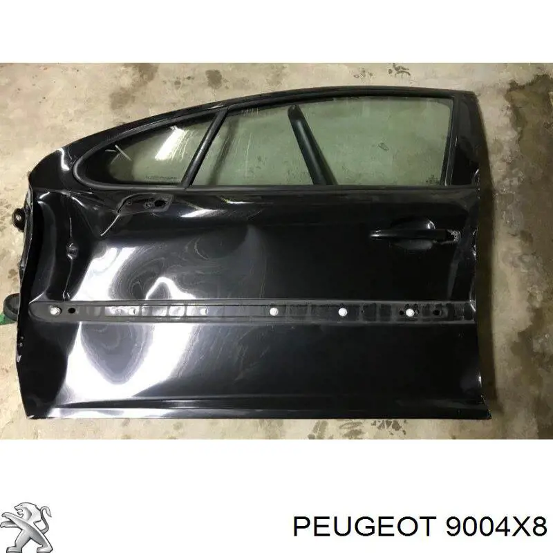 Puerta de coche, delantera, derecha para Peugeot 207 (WK)