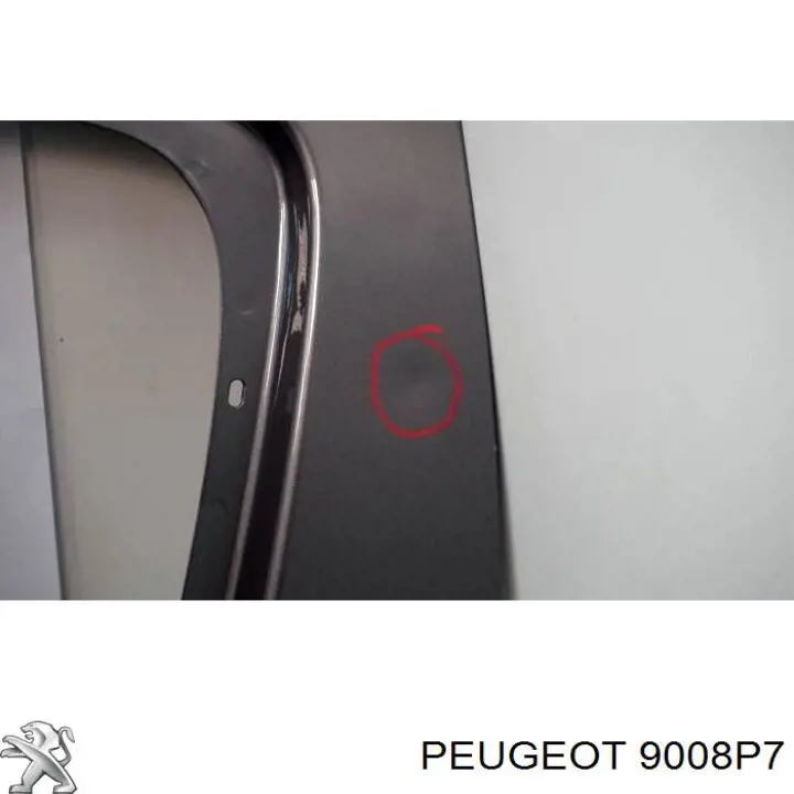 Puerta trasera derecha PEUGEOT 9008P7