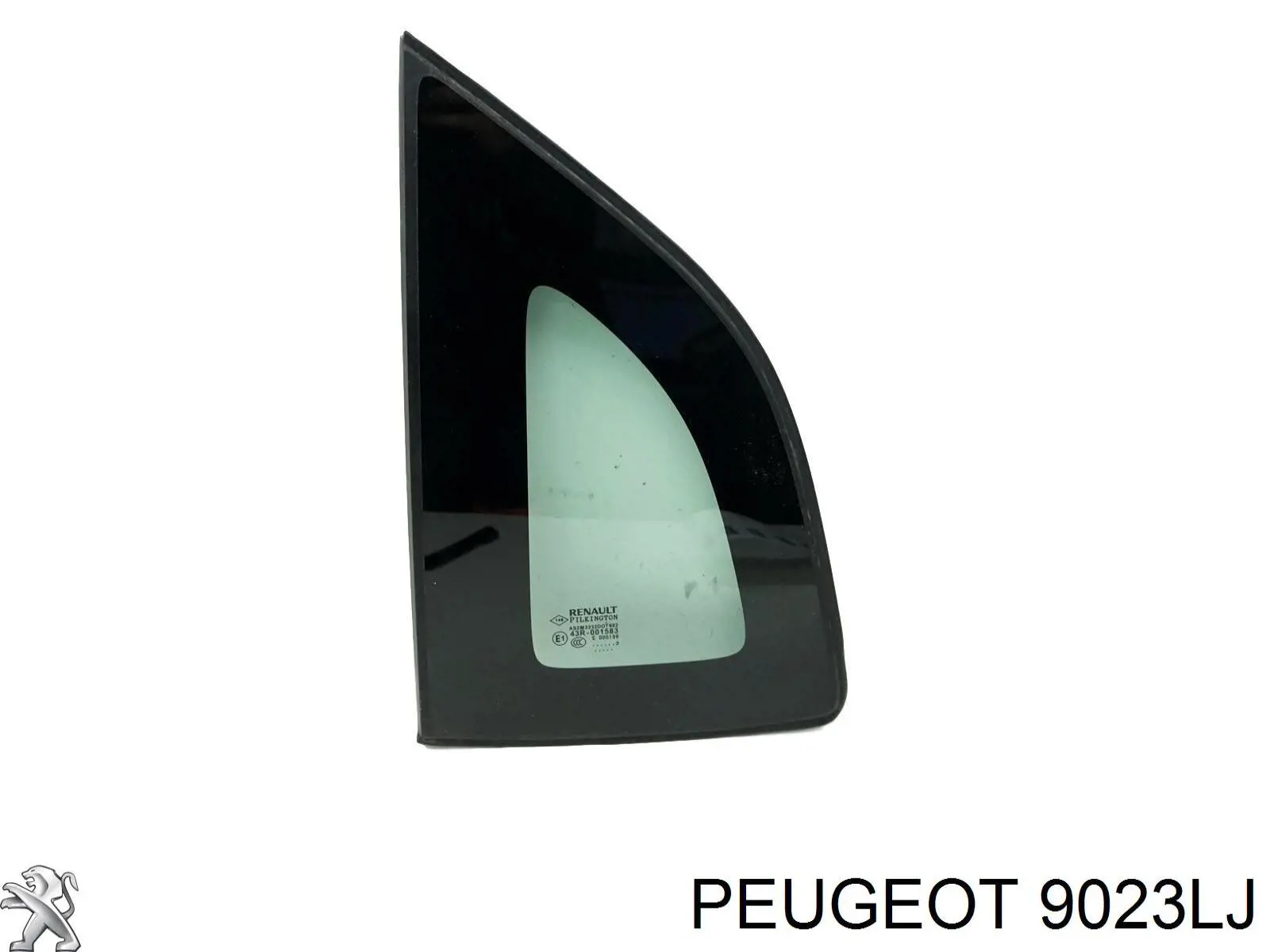 Sellador de moldura de estribo delantero izquierdo 9023LJ Peugeot/Citroen