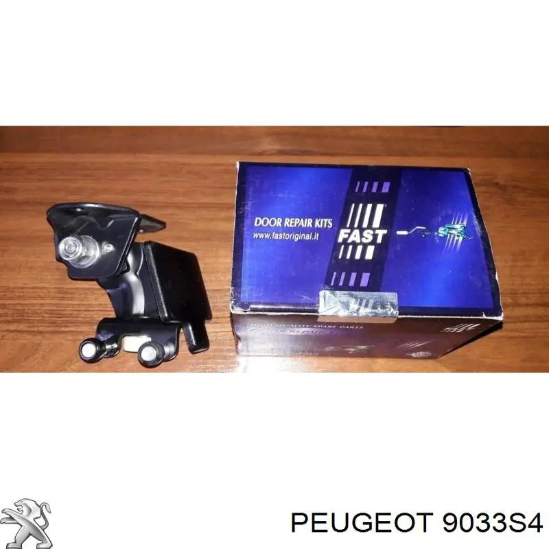 9033S4 Peugeot/Citroen Kit de reparación de rodillo de puerta corrediza