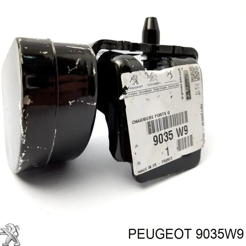 Bisagra de puerta delantera izquierda 9035W9 Peugeot/Citroen