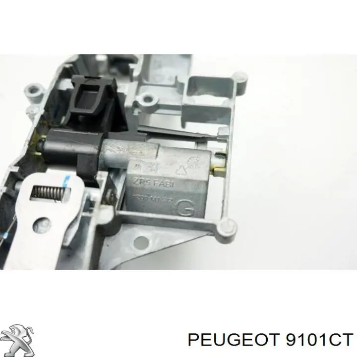 9101CT Peugeot/Citroen Manija exterior derecha de puerta trasera batiente