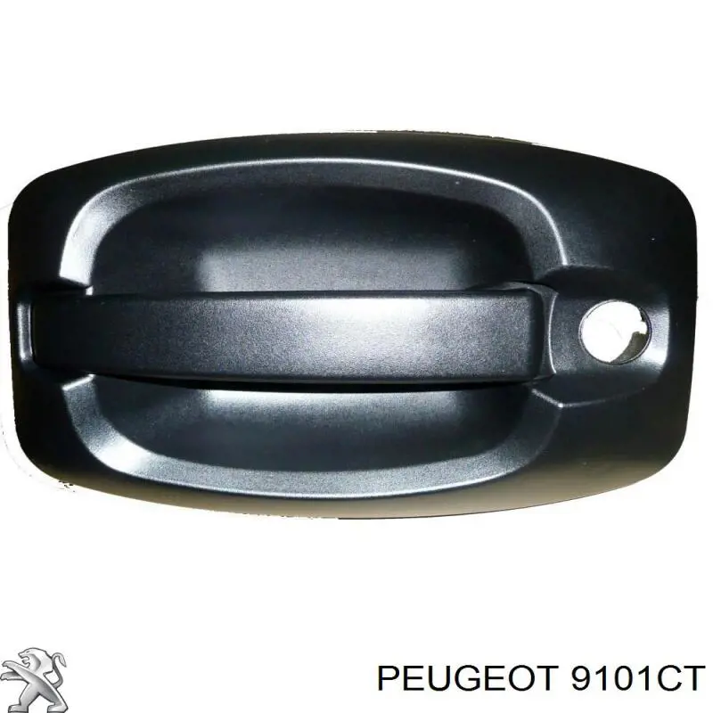 9101CT Peugeot/Citroen Manija exterior derecha de puerta trasera batiente