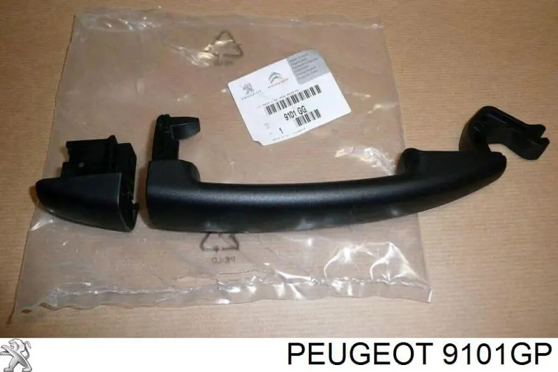 9101GP Peugeot/Citroen manecilla de puerta corrediza exterior derecha