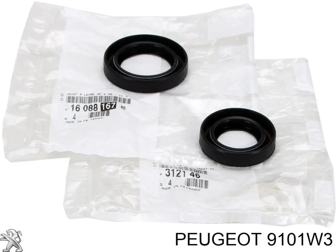 Comprar 9101W3 Peugeot/Citroen Manija exterior izquierda de puerta delantera