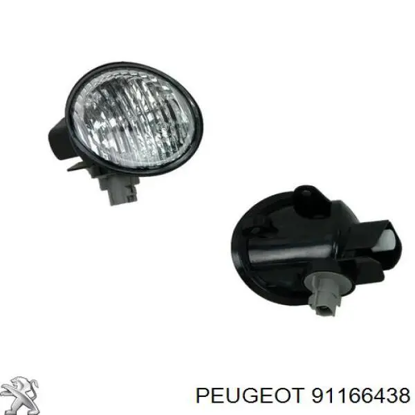 Intermitente izquierdo 4408521 Opel