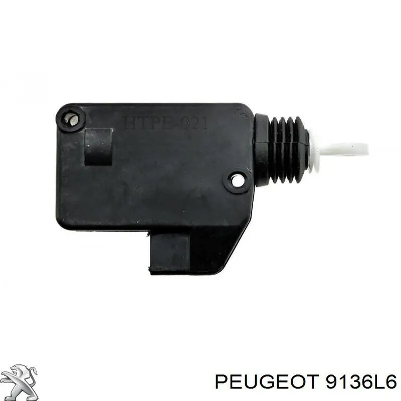 Cerradura de puerta delantera derecha 9136L6 Peugeot/Citroen