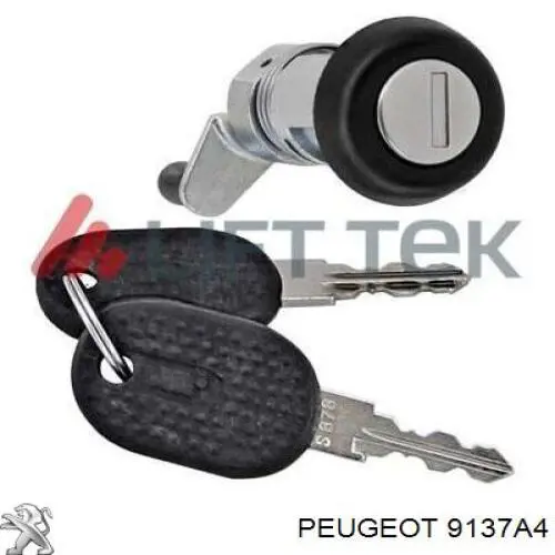 Cerradura de puerta lateral corrediza derecha Peugeot/Citroen 9137A4 precio, desde 47,92 EUR