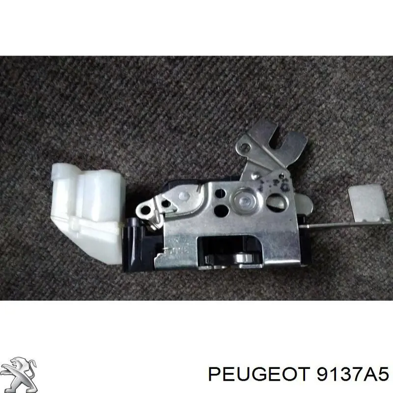 913774 Peugeot/Citroen cerradura de puerta de batientes, trasera derecha
