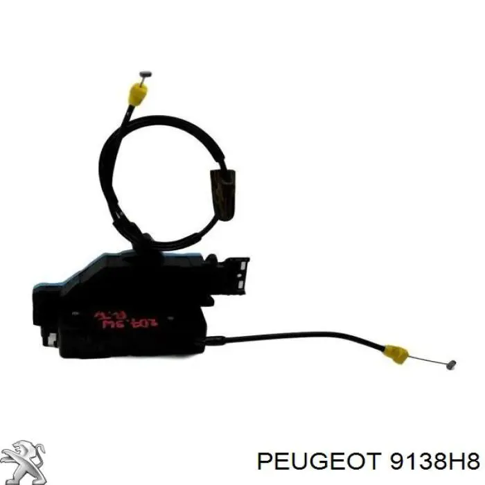 Cerradura de la puerta trasera derecha Peugeot/Citroen 9138H8 precio, desde 59,53 EUR