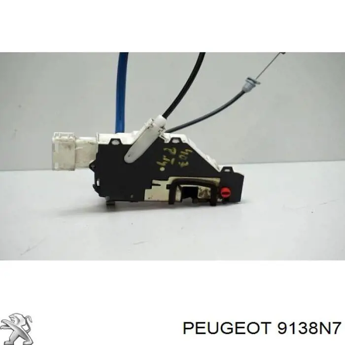Cerradura de la puerta trasera derecha 9138N7 Peugeot/Citroen