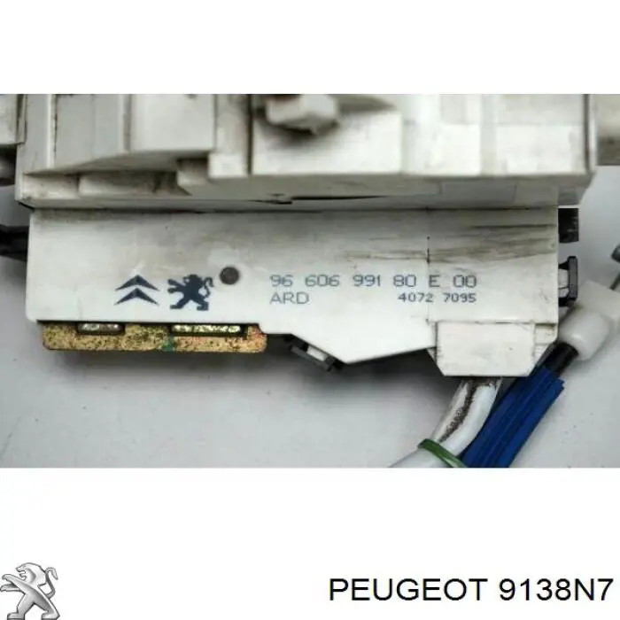 Cerradura de la puerta trasera derecha Peugeot/Citroen 9138N7 precio, desde 46,46 EUR