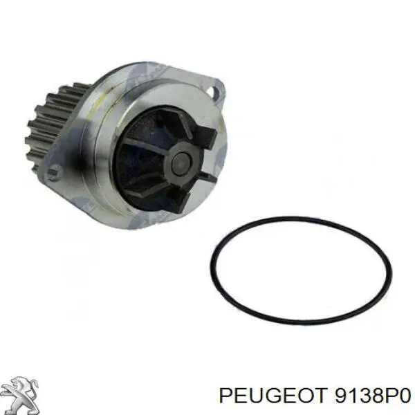 Cerradura de puerta lateral corrediza derecha 9138P0 Peugeot/Citroen