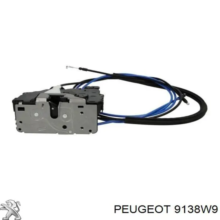 Comprar 9138W9 Peugeot/Citroen Cerradura de puerta lateral corrediza derecha