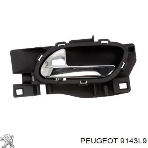 Manija interior de puerta delantera izquierda Peugeot/Citroen 9143L9 precio, desde 30,49 EUR