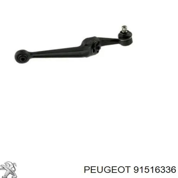 91516336 Peugeot/Citroen Brazo inferior izquierdo de la suspensión delantera