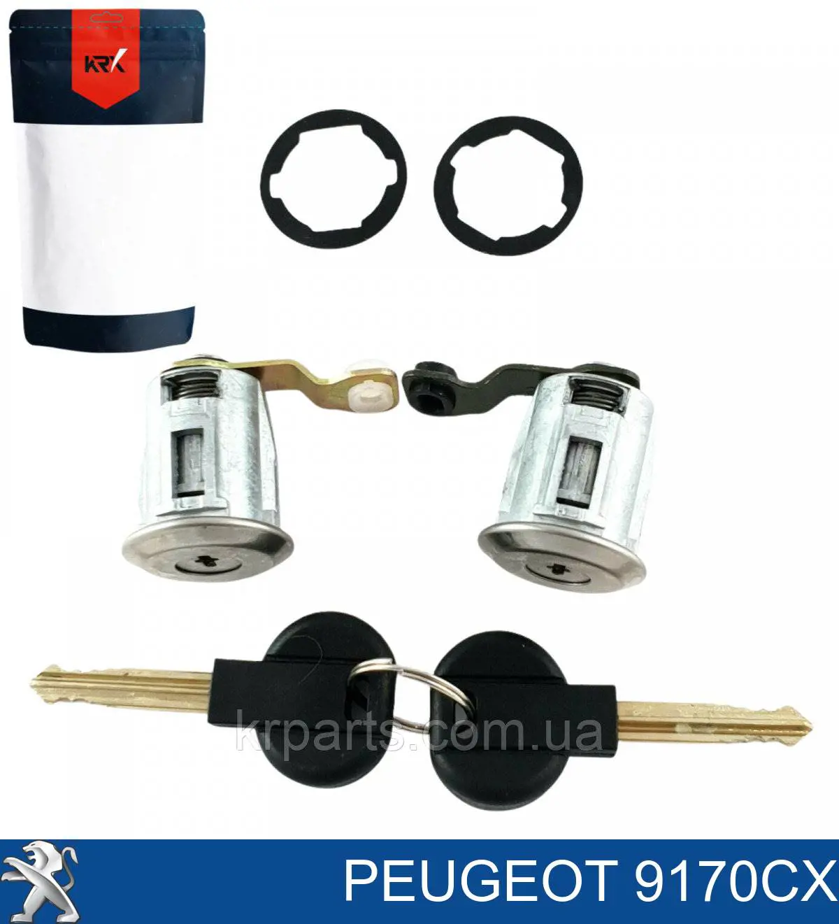 Bombín de cerradura de puerta delantera Peugeot/Citroen 9170CX precio, desde 47,92 EUR