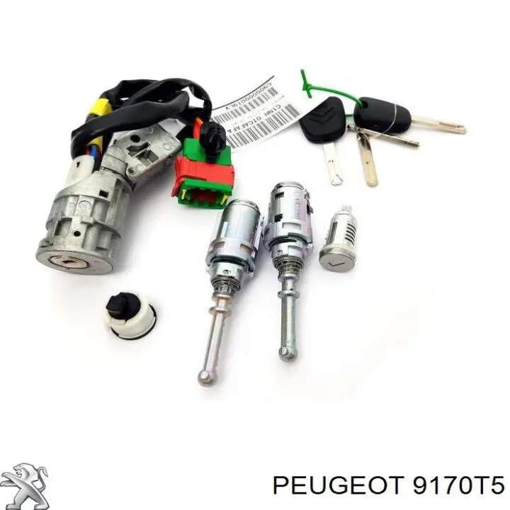 Bombín de cerradura de puerta delantera Peugeot/Citroen 9170T5 precio, desde 40,04 EUR
