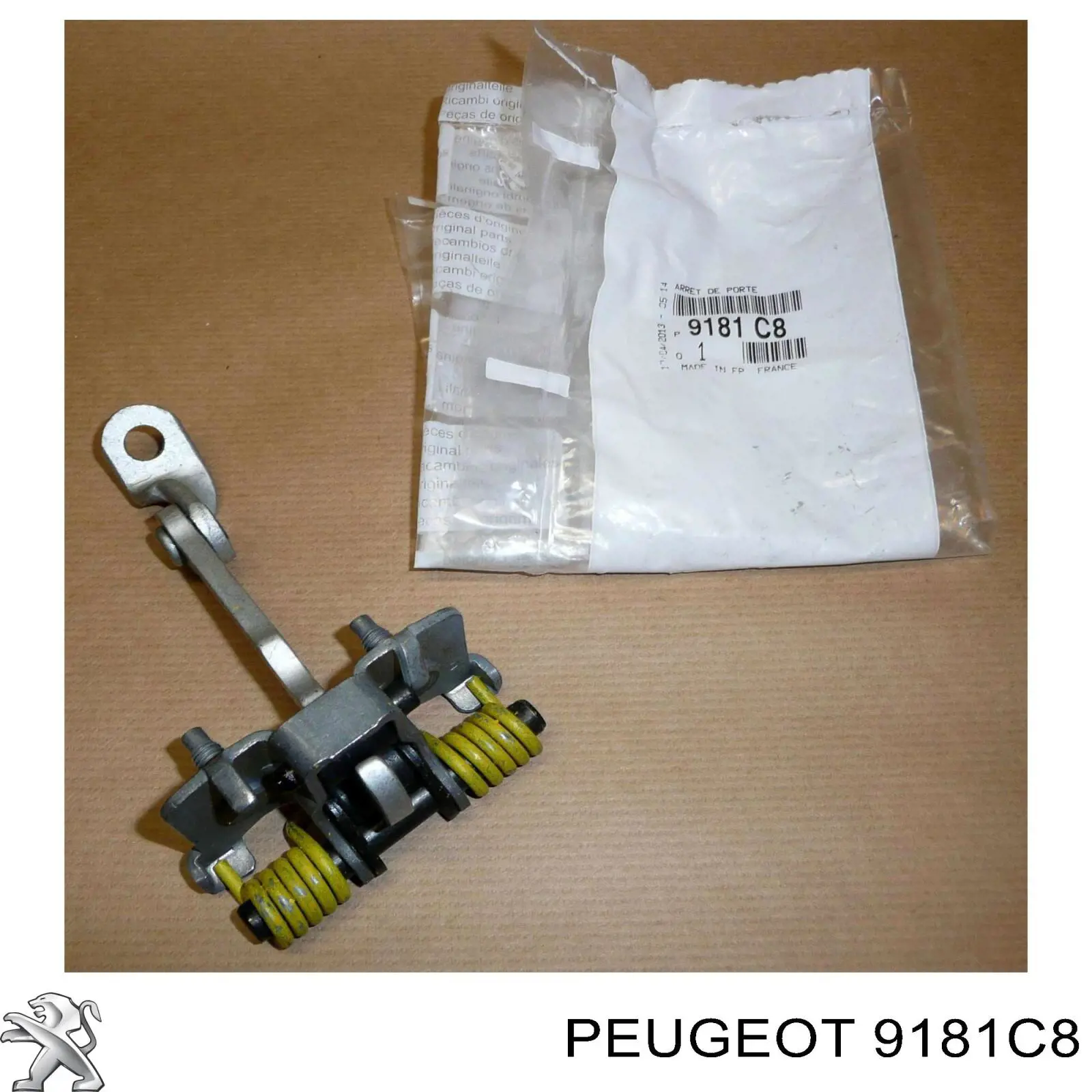 Comprar 9181C8 Peugeot/Citroen Limitador de apertura de puerta delantera