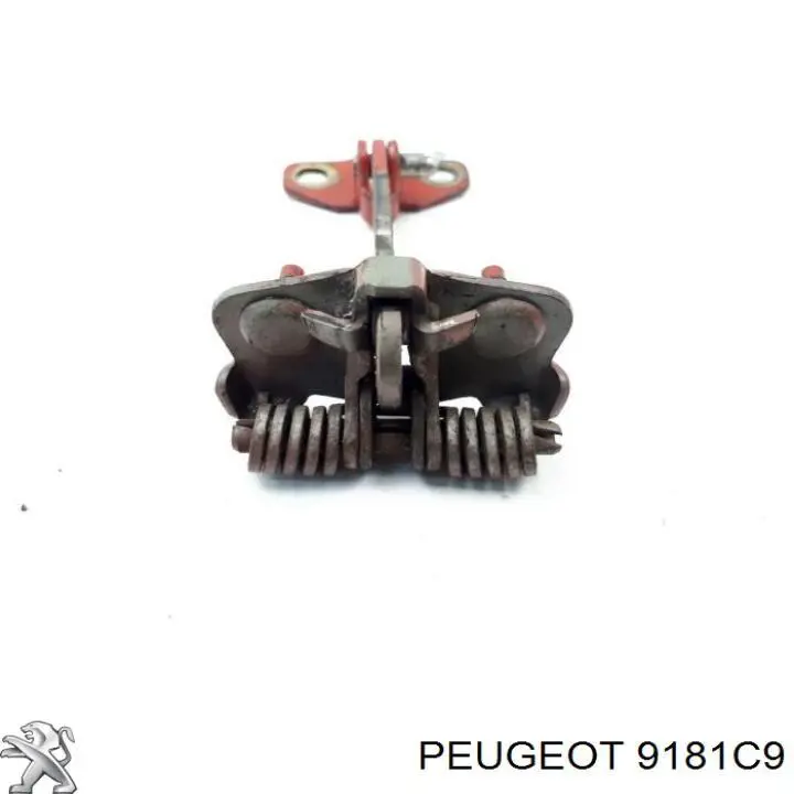 Limitador de apertura de puerta trasera 9181C9 Peugeot/Citroen
