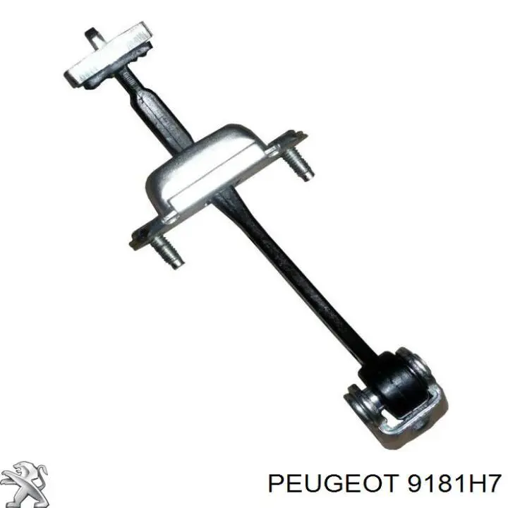 9181H7 Peugeot/Citroen asegurador puerta trasera