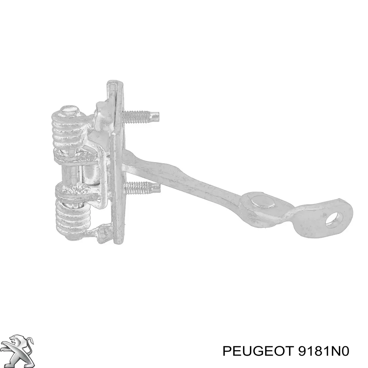 Limitador de apertura de puerta delantera 9181N0 Peugeot/Citroen