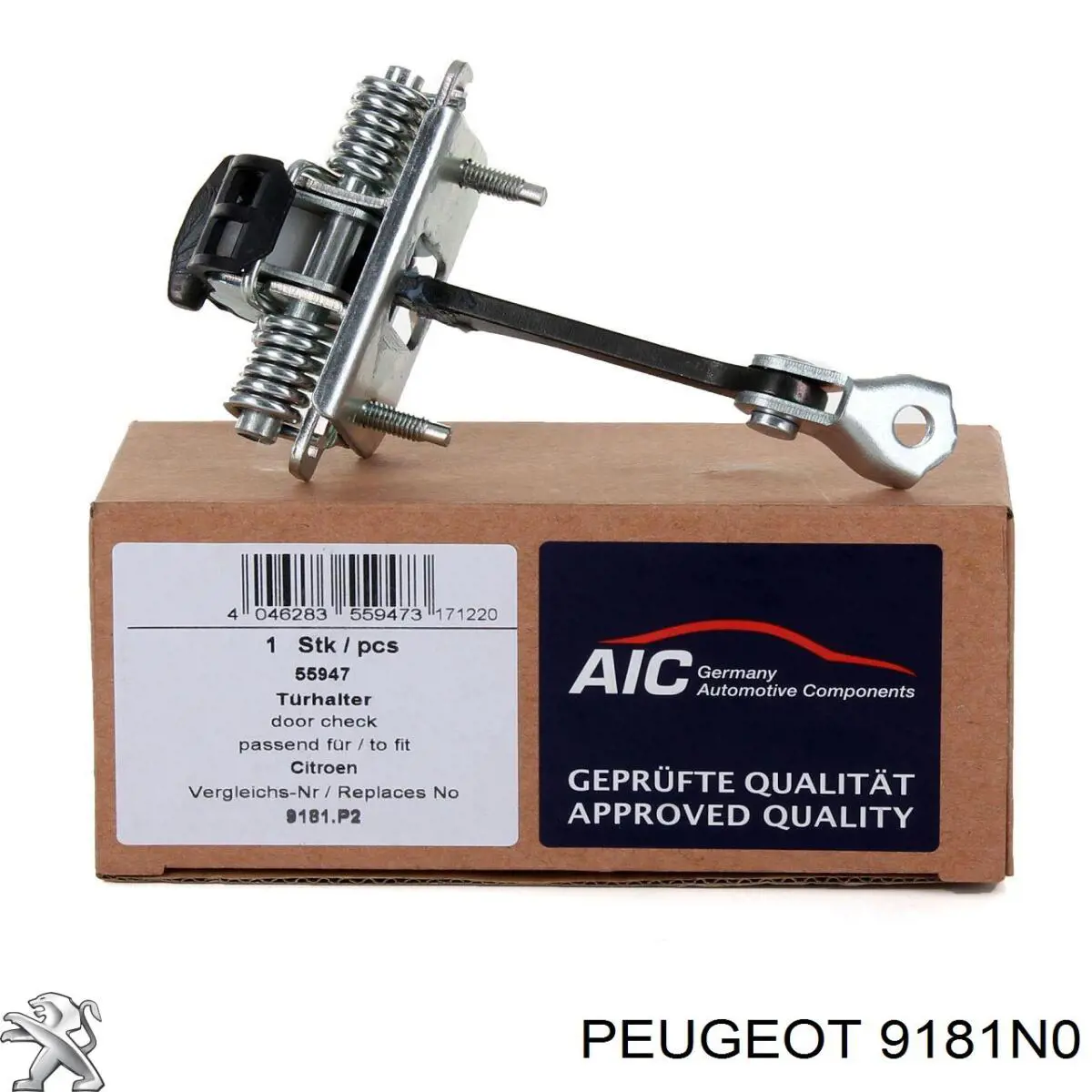 Comprar 9181N0 Peugeot/Citroen Limitador de apertura de puerta delantera