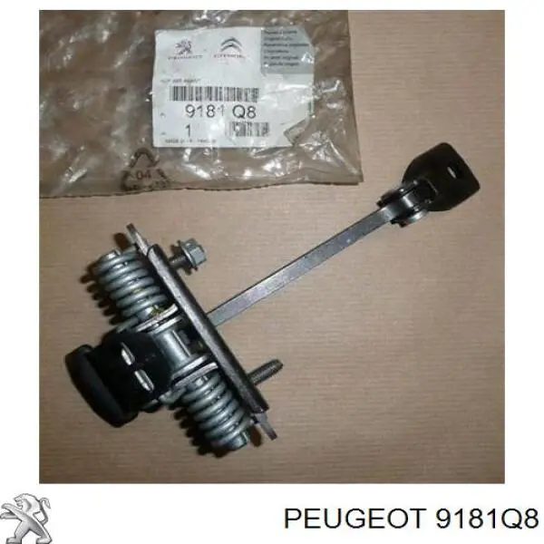 9181Q8 Peugeot/Citroen Limitador de apertura de puerta delantera