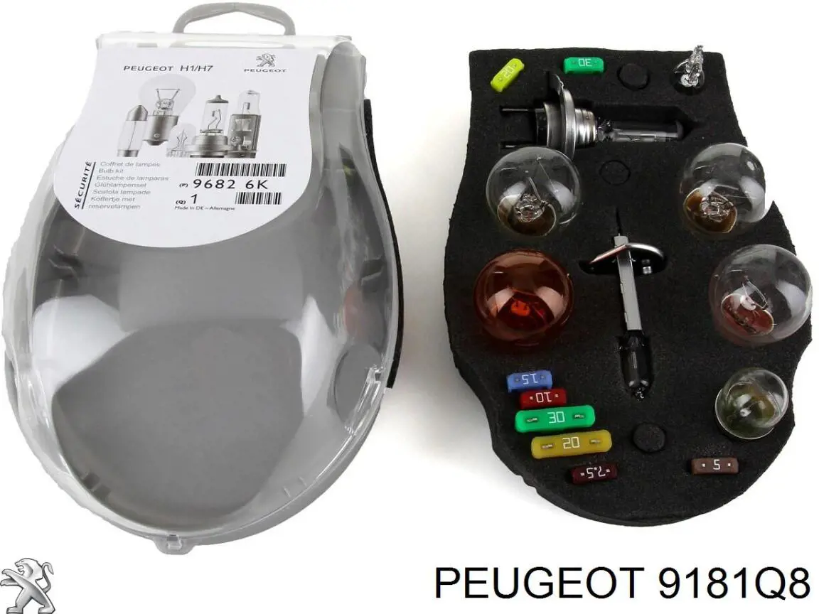 Limitador de apertura de puerta delantera 9181Q8 Peugeot/Citroen