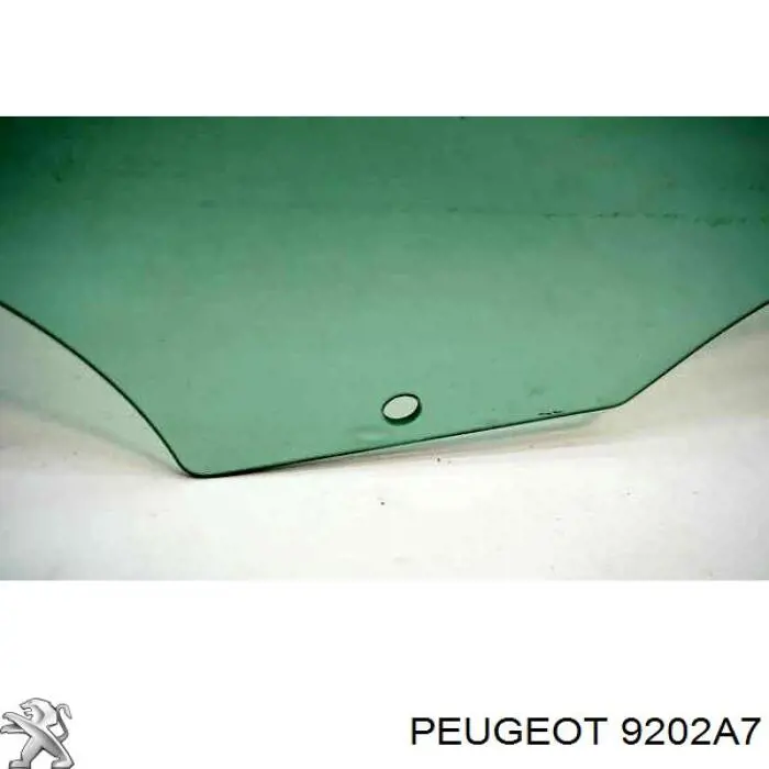 9202A7 Peugeot/Citroen Luna de puerta delantera derecha