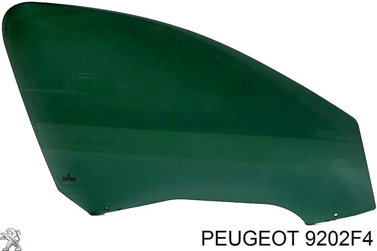 Comprar 9202F4 Peugeot/Citroen Cristal de puerta delantera derecha