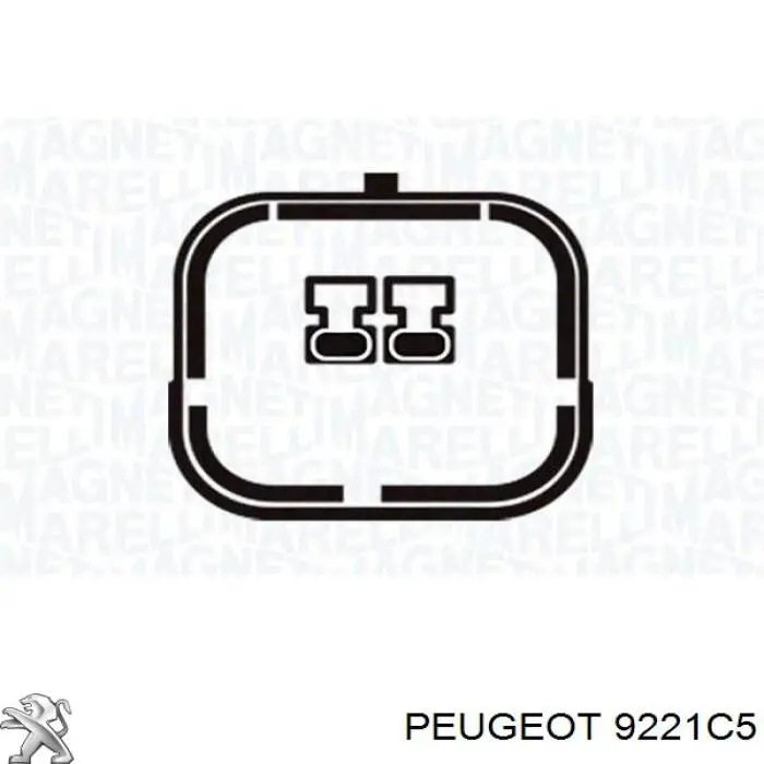 9221C5 Peugeot/Citroen mecanismo de elevalunas, puerta delantera izquierda