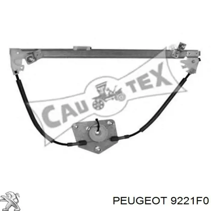 Comprar 9221F0 Peugeot/Citroen Mecanismo de elevalunas delantero izquierdo