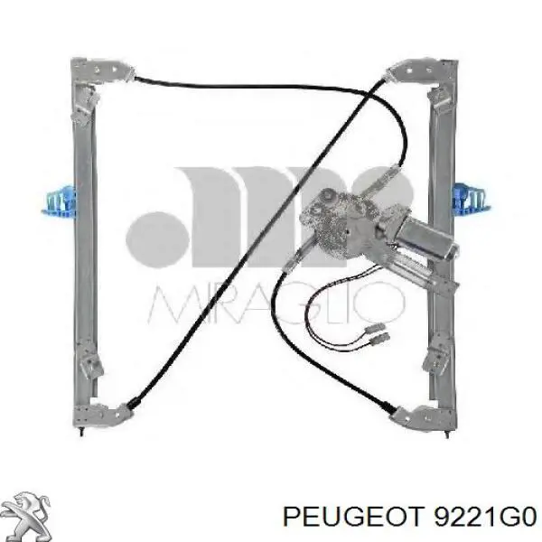 Mecanismo elevalunas delantero izquierdo Peugeot/Citroen 9221G0 precio, desde 46,46 EUR