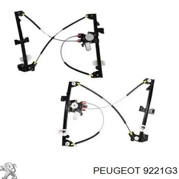 Mecanismo de elevalunas, puerta delantera izquierda Peugeot Partner 1 5F